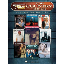 Top Country Songs-Sheet Music-Hal Leonard-Logans Pianos