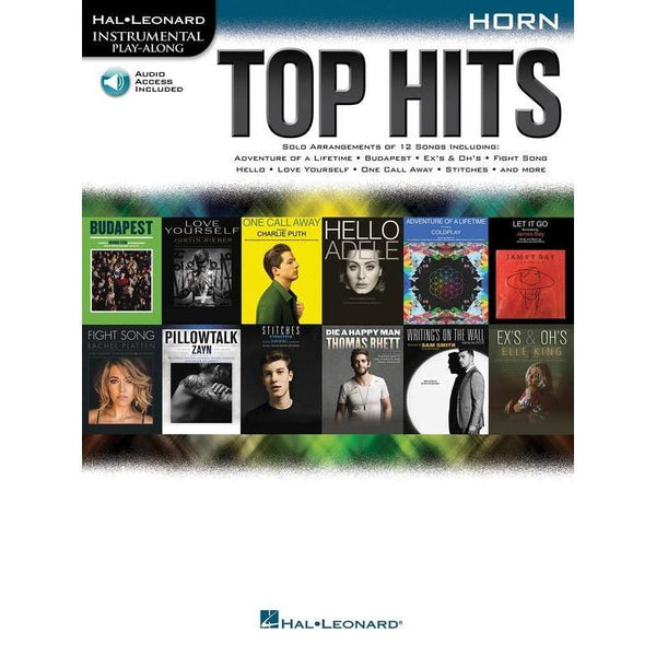 Top Hits - Horn-Sheet Music-Hal Leonard-Logans Pianos