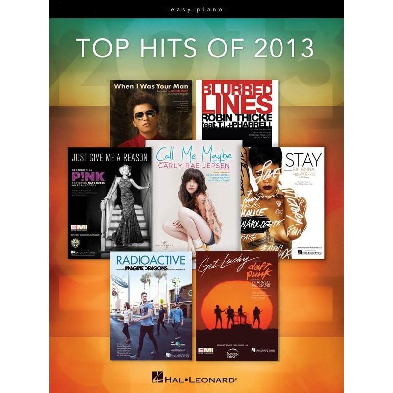 Top Hits of 2013-Sheet Music-Hal Leonard-Logans Pianos