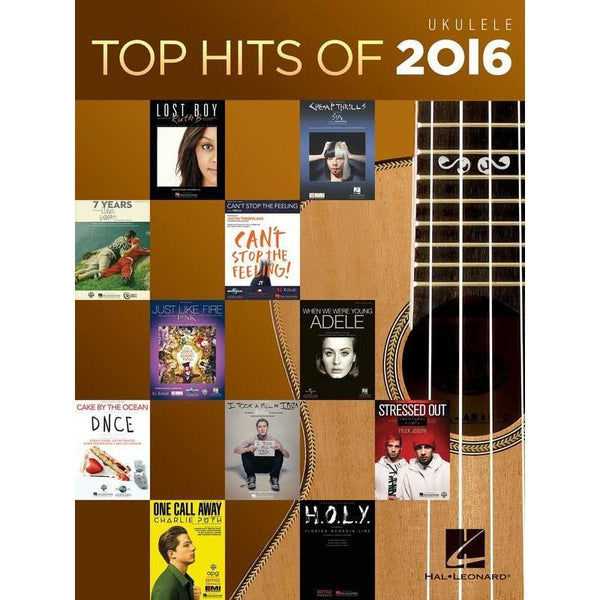 Top Hits of 2016 for Ukulele-Sheet Music-Hal Leonard-Logans Pianos