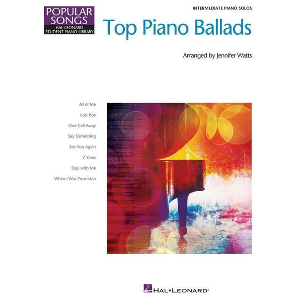 Top Piano Ballads - Popular Songs Series-Sheet Music-Hal Leonard-Logans Pianos