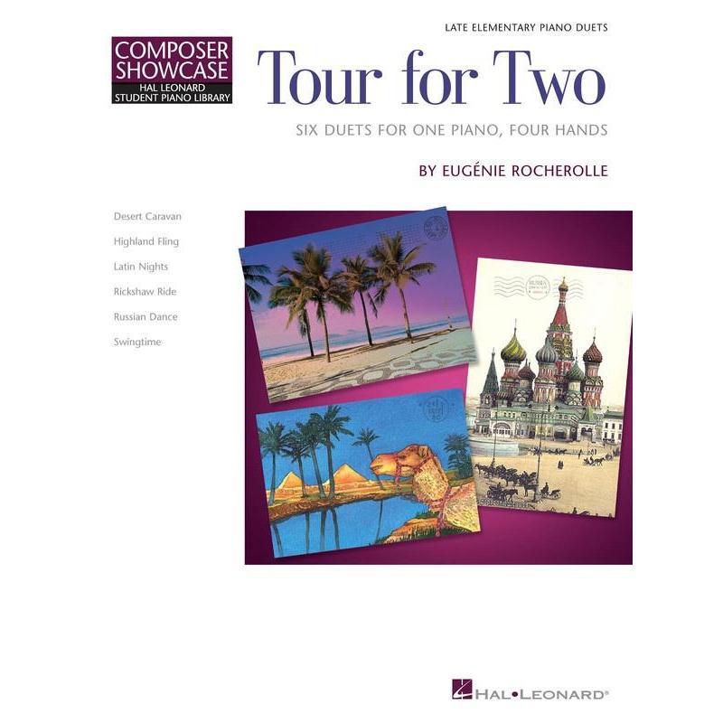 Tour for Two Late Elementary Duets-Sheet Music-Hal Leonard-Logans Pianos