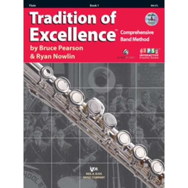 Tradition Of Excellence Book 1 - Flute-Sheet Music-Neil A. Kjos Music Company-Logans Pianos