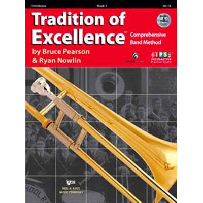 Tradition of Excellence Book 1 - Trombone-Sheet Music-Neil A. Kjos Music Company-Logans Pianos