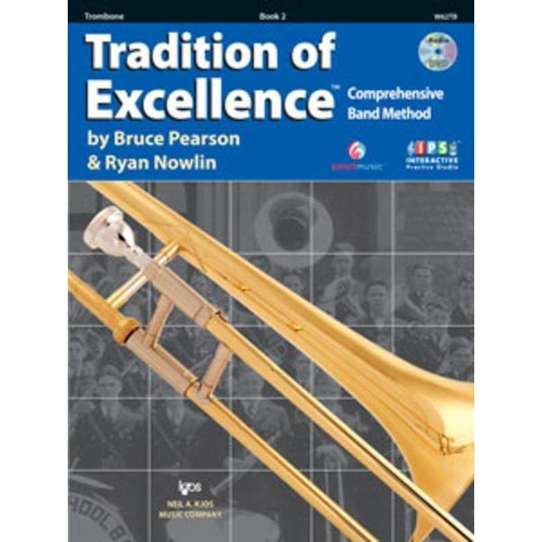 Tradition of Excellence Book 2 - Trombone-Sheet Music-Neil A. Kjos Music Company-Logans Pianos