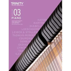Trinity Piano Exam Pieces & Exercises 2021-23 Grade 3-Sheet Music-Trinity College London-Logans Pianos