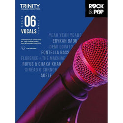 Trinity Rock & Pop Female Vocals - Grade 6-Sheet Music-Trinity College London-Logans Pianos