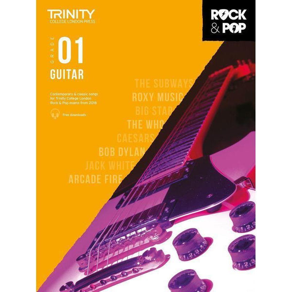 Trinity Rock & Pop Guitar - Grade 1-Sheet Music-Trinity College London-Logans Pianos