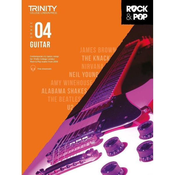Trinity Rock & Pop Guitar - Grade 4-Sheet Music-Trinity College London-Logans Pianos