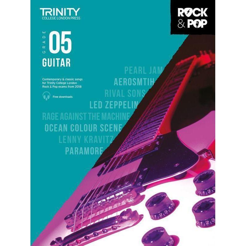 Trinity Rock & Pop Guitar - Grade 5-Sheet Music-Trinity College London-Logans Pianos