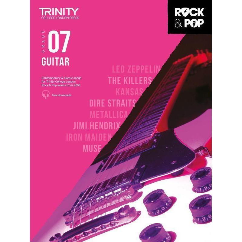 Trinity Rock & Pop Guitar - Grade 7-Sheet Music-Trinity College London-Logans Pianos