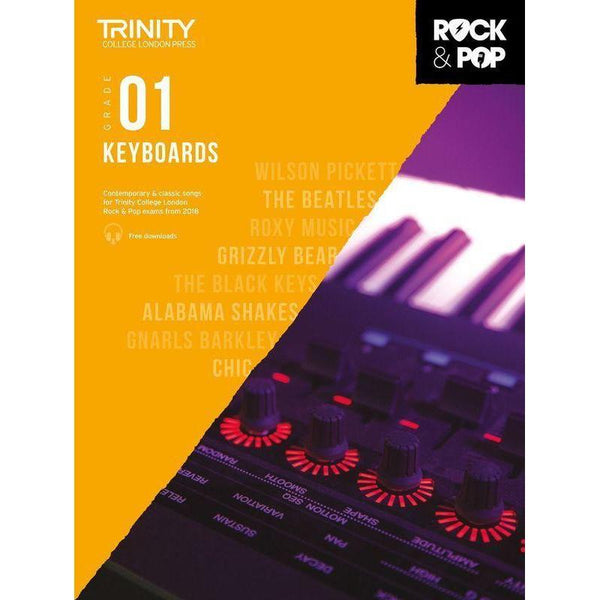 Trinity Rock & Pop Keyboards - Grade 1-Sheet Music-Trinity College London-Logans Pianos