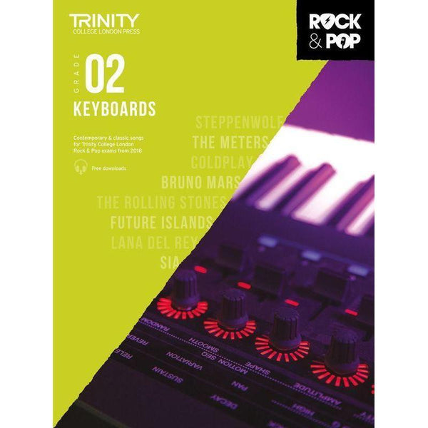 Trinity Rock & Pop Keyboards - Grade 2-Sheet Music-Trinity College London-Logans Pianos