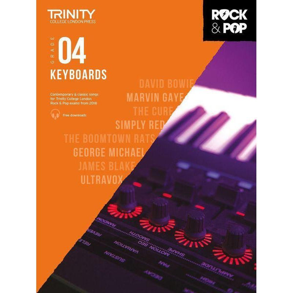 Trinity Rock & Pop Keyboards - Grade 4-Sheet Music-Trinity College London-Logans Pianos