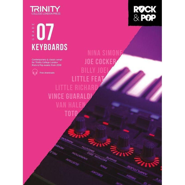 Trinity Rock & Pop Keyboards - Grade 7-Sheet Music-Trinity College London-Logans Pianos