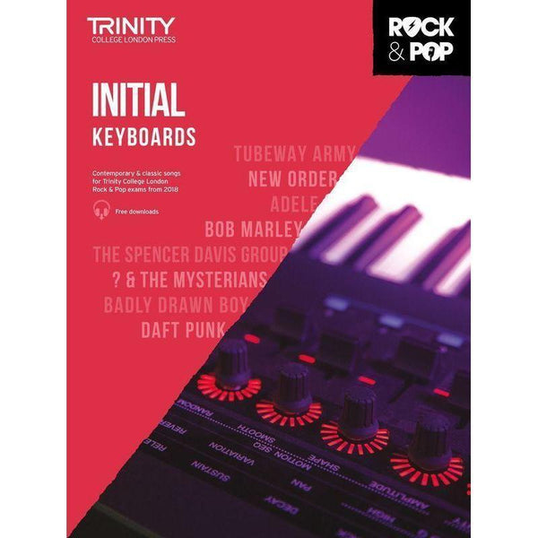 Trinity Rock & Pop Keyboards - Initial-Sheet Music-Trinity College London-Logans Pianos