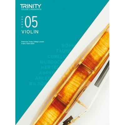 Trinity Violin 2020-23 Grade 5 Score & Part-Sheet Music-Trinity College London-Logans Pianos
