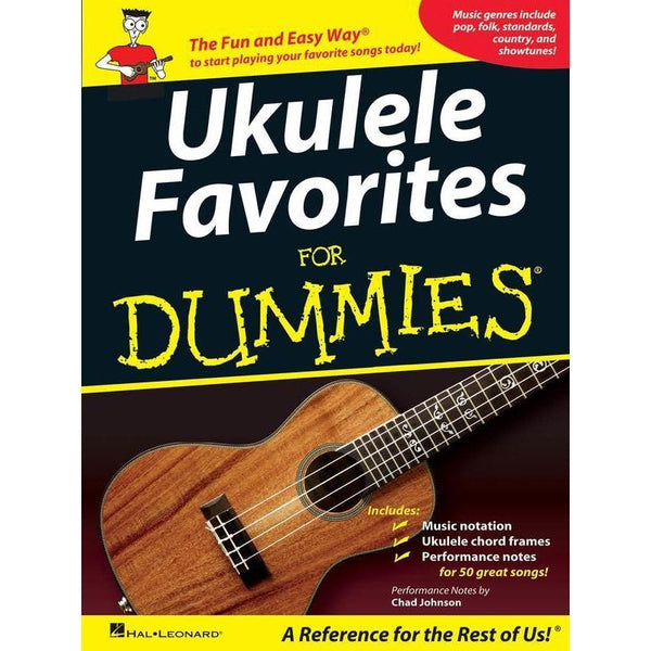 Ukulele Favorites for Dummies®-Sheet Music-Hal Leonard-Logans Pianos