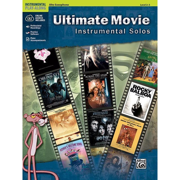 Ultimate Movie Instrumental Solos - Alto Saxophone-Sheet Music-Alfred Music-Logans Pianos