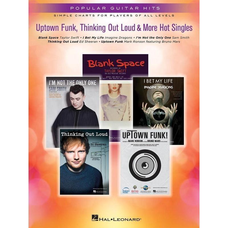 Uptown Funk, Thinking Out Loud & More Hot Singles-Sheet Music-Hal Leonard-Logans Pianos