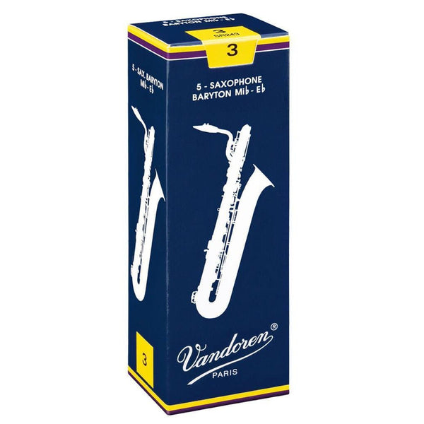 Vandoren Traditional Baritone Saxophone Reeds-Brass & Woodwind-Vandoren-5-2-Logans Pianos
