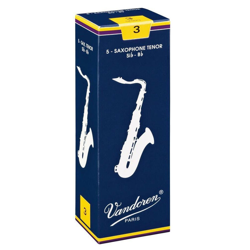 Vandoren Traditional Tenor Saxophone Reeds-Brass & Woodwind-Vandoren-5-1-Logans Pianos