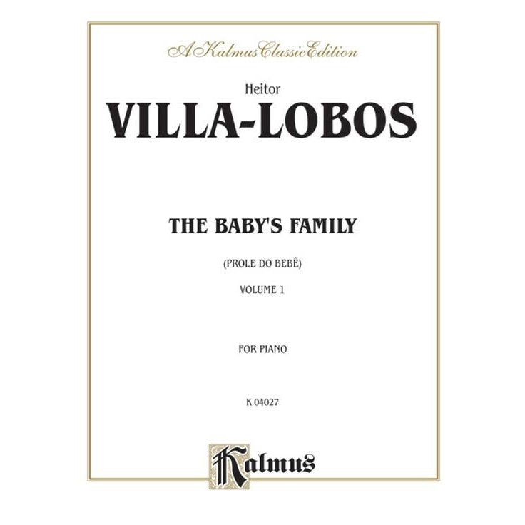 Villa-Labos - The Baby's Family Volume 1 Piano - Logans Pianos