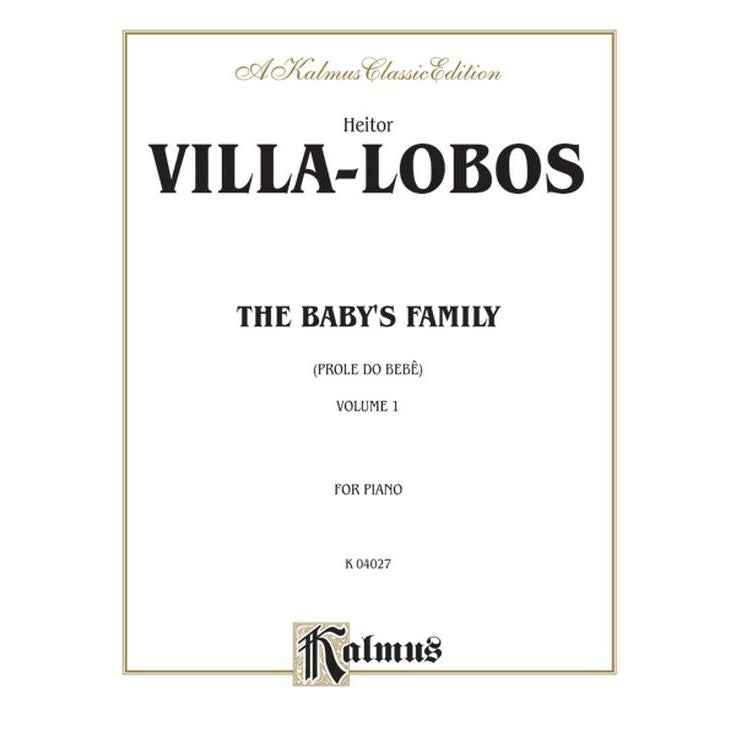 Villa-Labos - The Baby's Family Volume 1 Piano-Sheet Music-Alfreds-Logans Pianos