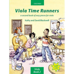 Viola Time Runners + CD-Sheet Music-Oxford University Press-Logans Pianos