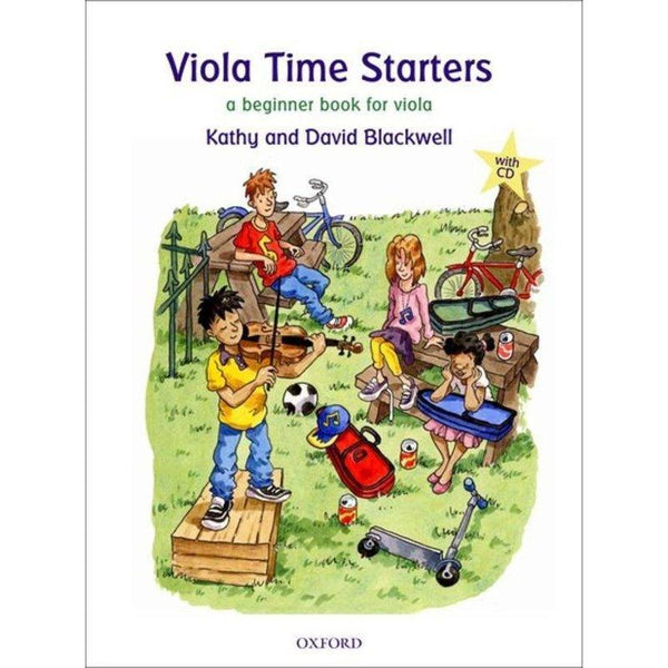 Viola Time Starters + CD-Sheet Music-Oxford University Press-Logans Pianos