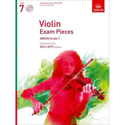 Violin Exam Pieces Grade 7 2016-2019 Score & Part & CD-Sheet Music-ABRSM-Logans Pianos