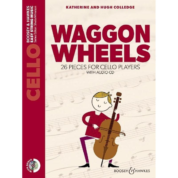 Waggon Wheels Cello-Sheet Music-Boosey & Hawkes-Book/CD-Logans Pianos