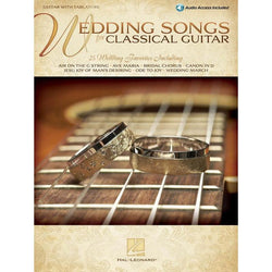 Wedding Songs for Classical Guitar-Sheet Music-Hal Leonard-Logans Pianos