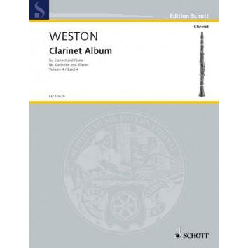 Weston - Clarinet Album 4-Sheet Music-Schott Music-Logans Pianos