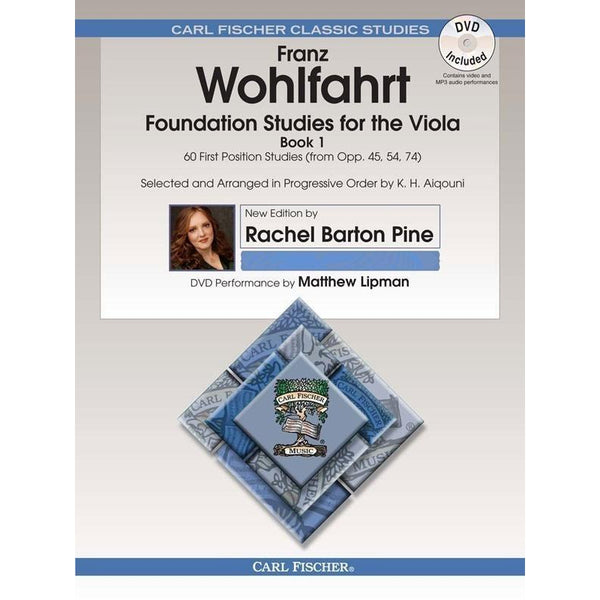 Wohlfahrt Foundation Studies For The Viola - Book 1-Sheet Music-Carl Fischer-Logans Pianos
