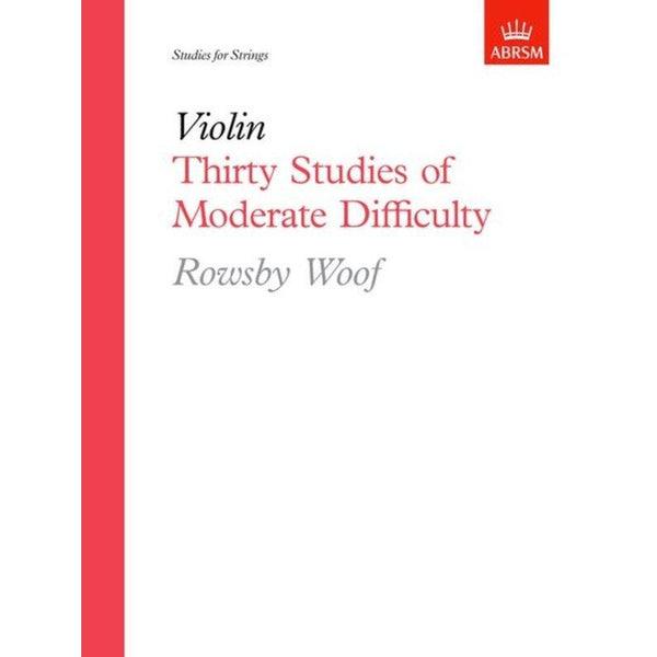 Woof - Thirty Studies of Moderate Difficulty-Sheet Music-ABRSM-Logans Pianos
