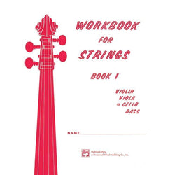 Workbook for Strings - Cello Book 1-Sheet Music-Alfred Music-Logans Pianos