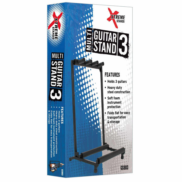 Xtreme GS803 Multi-Rack Guitar Stand-Guitar & Bass-Xtreme-Logans Pianos