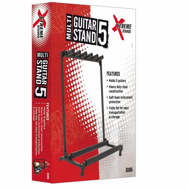 Xtreme GS805 Multi-Rack Guitar Stand-Guitar & Bass-Xtreme-Logans Pianos