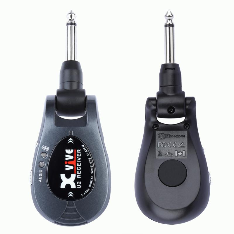 Xvive U2 Guitar Wireless System-Guitar & Bass-Xvive-Black-Logans Pianos