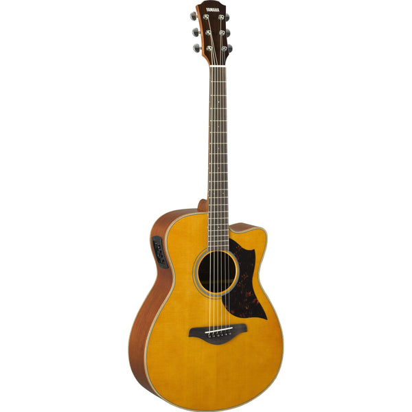 Yamaha AC1M Acoustic Electric Guitar-Guitar & Bass-Yamaha-Vintage Natural-Logans Pianos