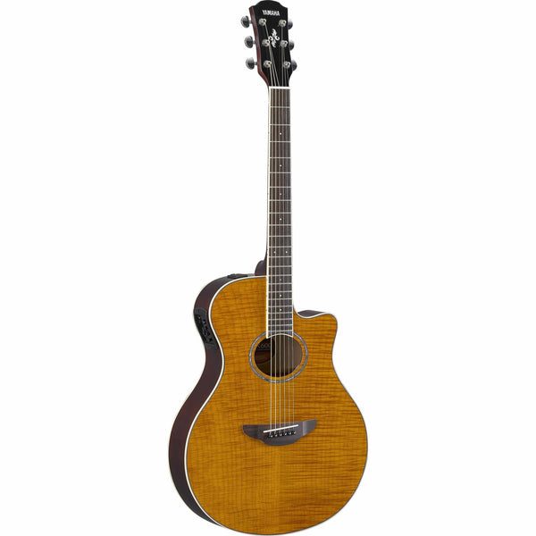 Yamaha APX600FM Acoustic Electric Guitar-Guitar & Bass-Yamaha-Tobacco Brown Sunburst-Logans Pianos