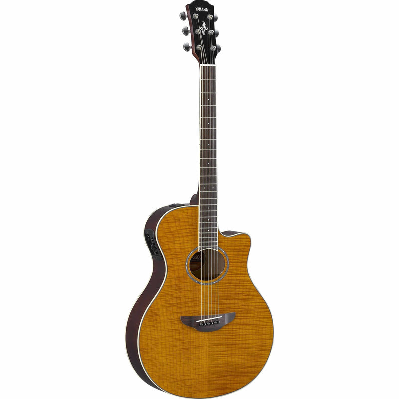 Yamaha APX600FM Acoustic Electric Guitar-Guitar & Bass-Yamaha-Tobacco Brown Sunburst-Logans Pianos