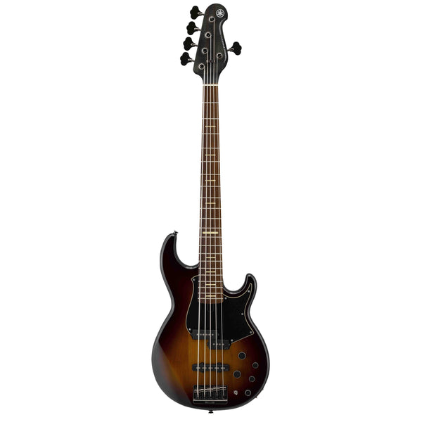 Yamaha BB735A 5 String Bass-Guitar & Bass-Yamaha-Dark Coffee Sunburst-Logans Pianos