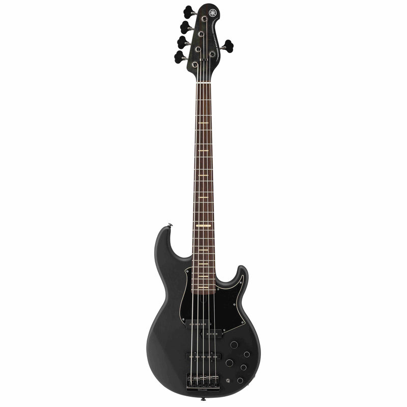 Yamaha BB735A 5 String Bass-Guitar & Bass-Yamaha-Translucent Matte Black-Logans Pianos