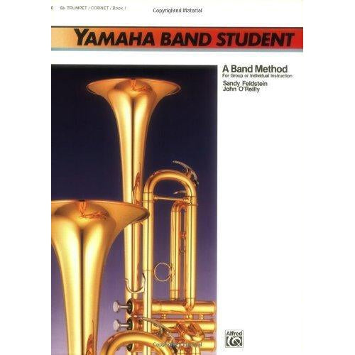 Yamaha Band Student: Bb Trumpet/Cornet - Book 1-Sheet Music-Alfred Music-Logans Pianos