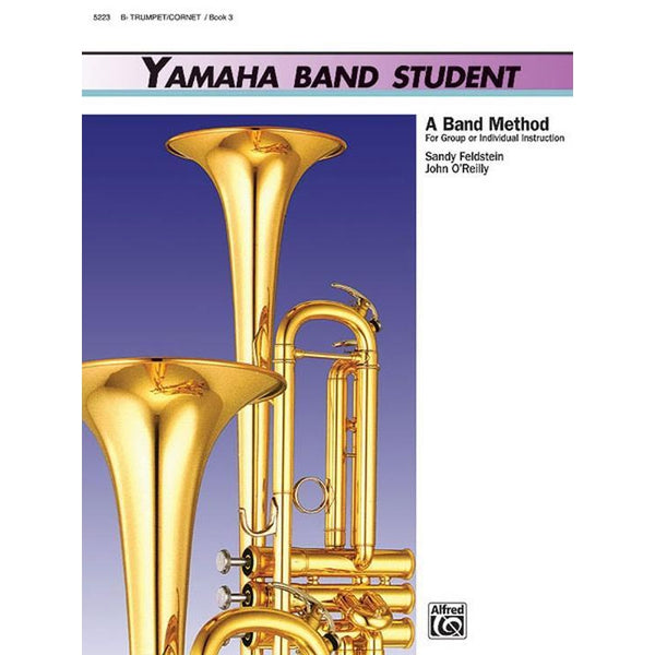Yamaha Band Student: Bb Trumpet/Cornet - Book 3-Sheet Music-Alfred Music-Logans Pianos