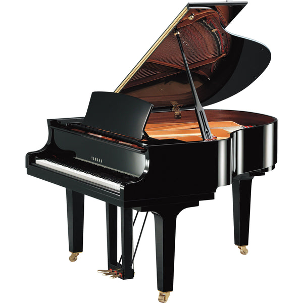 Yamaha C1X Grand Piano-WITH $2000 CASH BACK-Piano & Keyboard-Yamaha-Polished Ebony-Logans Pianos