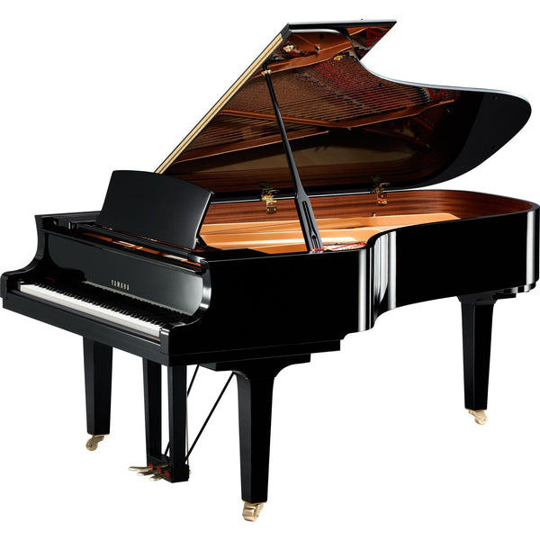 Yamaha C7X Grand Piano-Piano & Keyboard-Yamaha-Polished Ebony-Logans Pianos