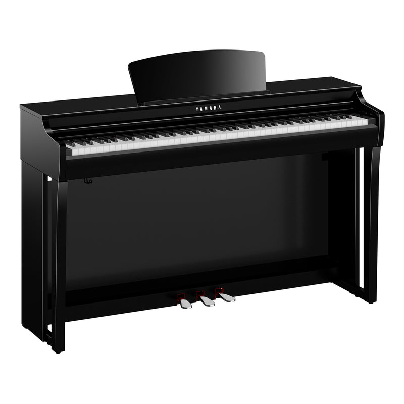Yamaha Clavinova CLP-725 Digital Piano-Piano & Keyboard-Yamaha-Polished Ebony-Logans Pianos